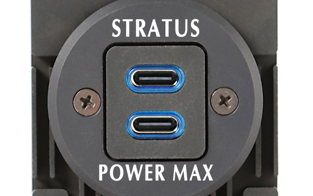 Introducing Stratus Power Max: High-Power, Dual USB-C Charging Port